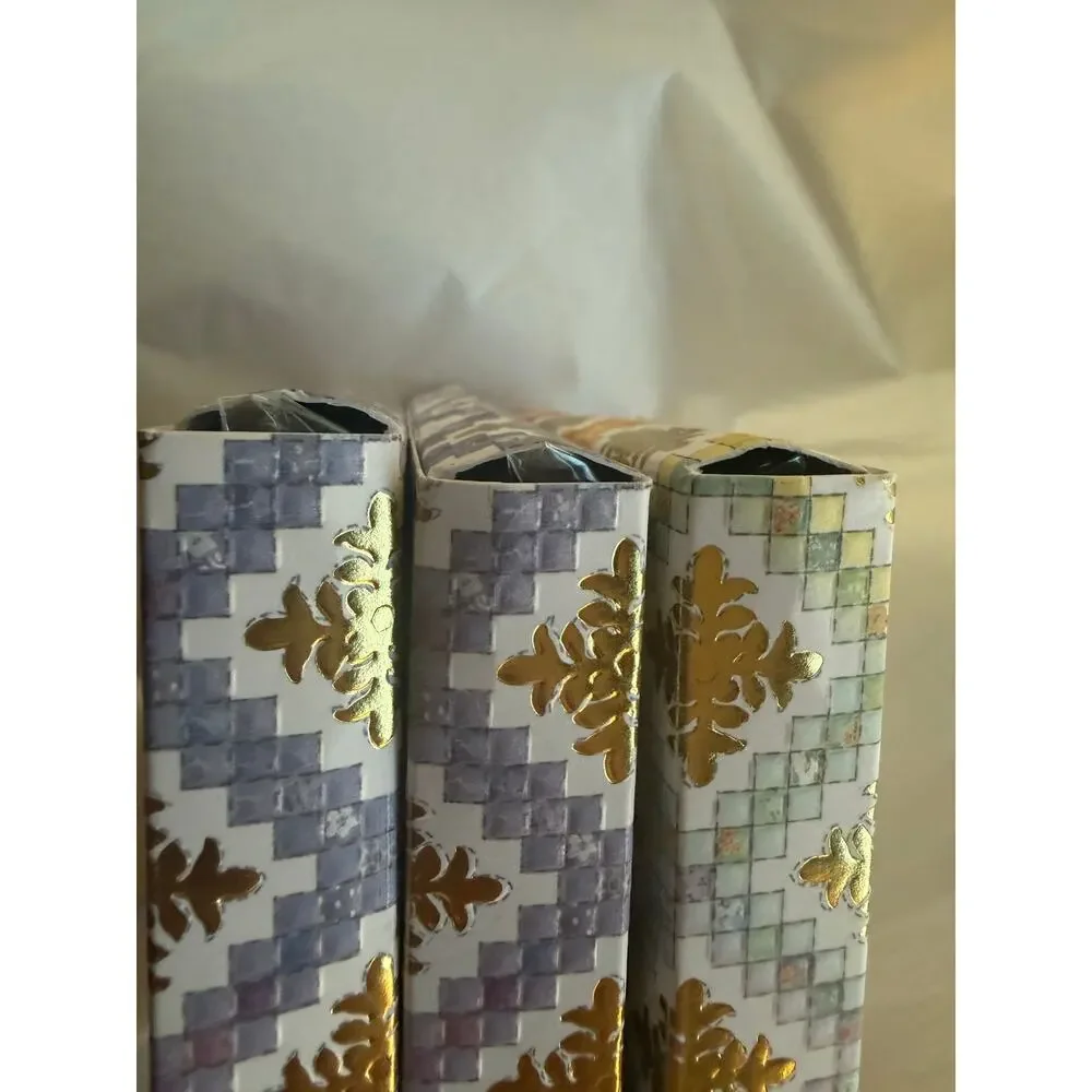 3 Sets of 10 30 Carol Wilson Irish Chain Quilt Embossed Notecards Note Cards